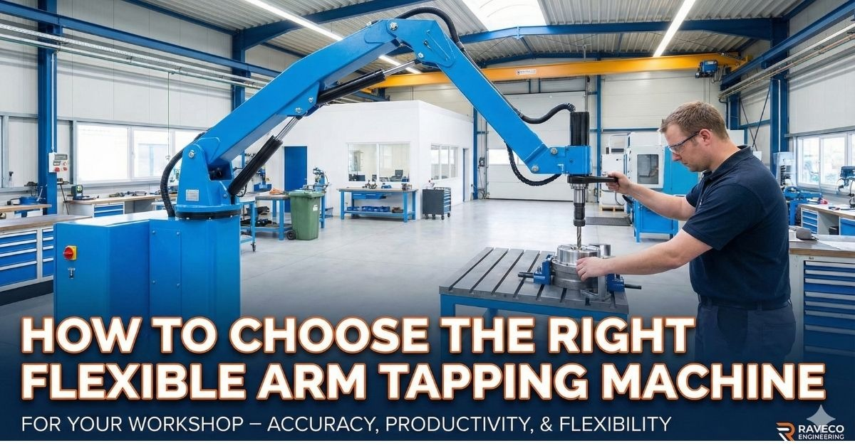 How to Choose the Right Flexible Arm Tapping Machine for Your Workshop